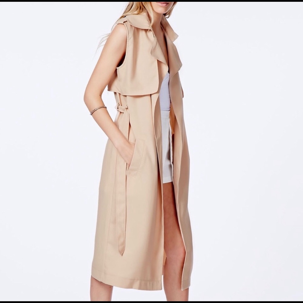 MISSGUIDED Trench Coat